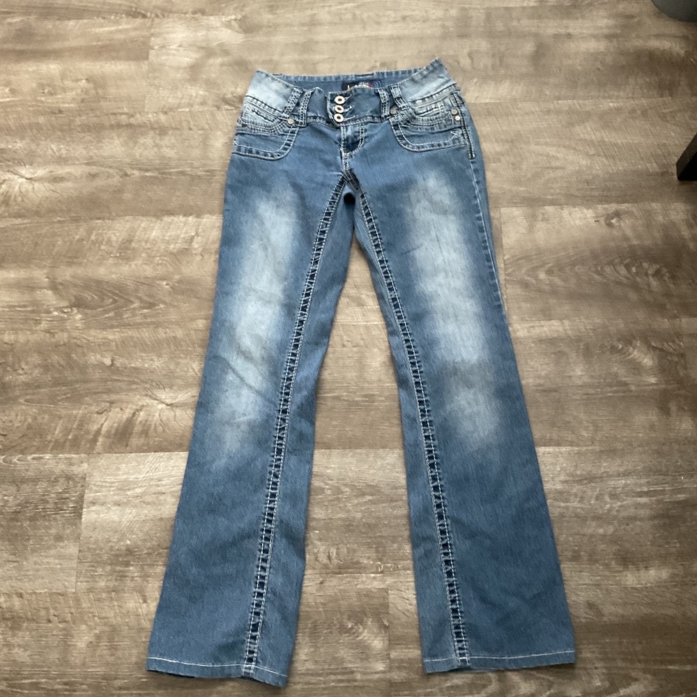 Angels Women's / juniors Blue Jeans Size 3 Y2K